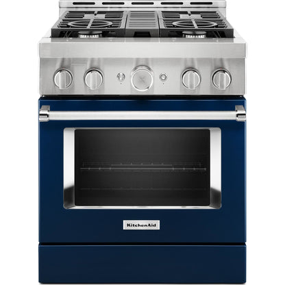 KitchenAid Gas Range (KFGC500JIB) - Ink Blue
