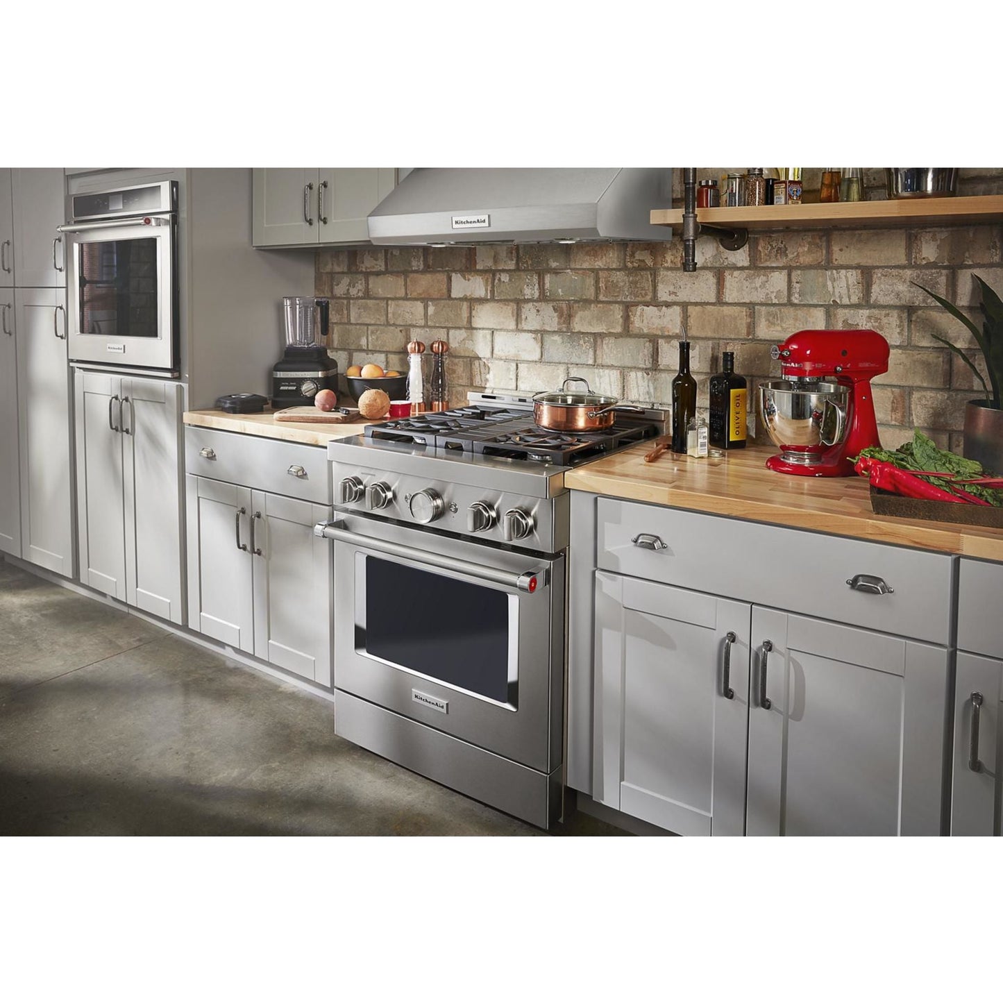 KitchenAid Gas Range (KFGC500JSS) - Stainless Steel