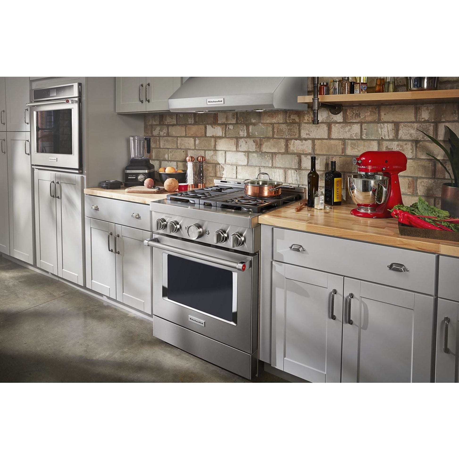 KitchenAid Gas Range (KFGC500JSS) - Stainless Steel