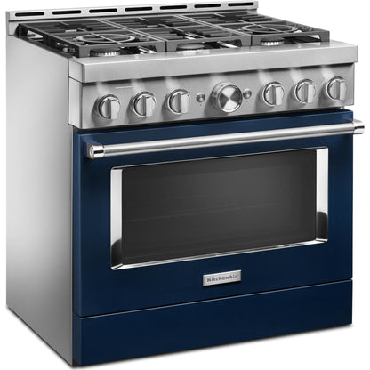 KitchenAid Gas Range (KFGC506JIB) - Ink Blue