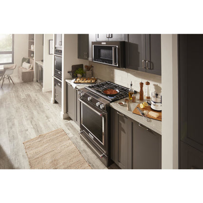 KitchenAid Gas Range (KSGG700EBS) - Black Stainless Steel