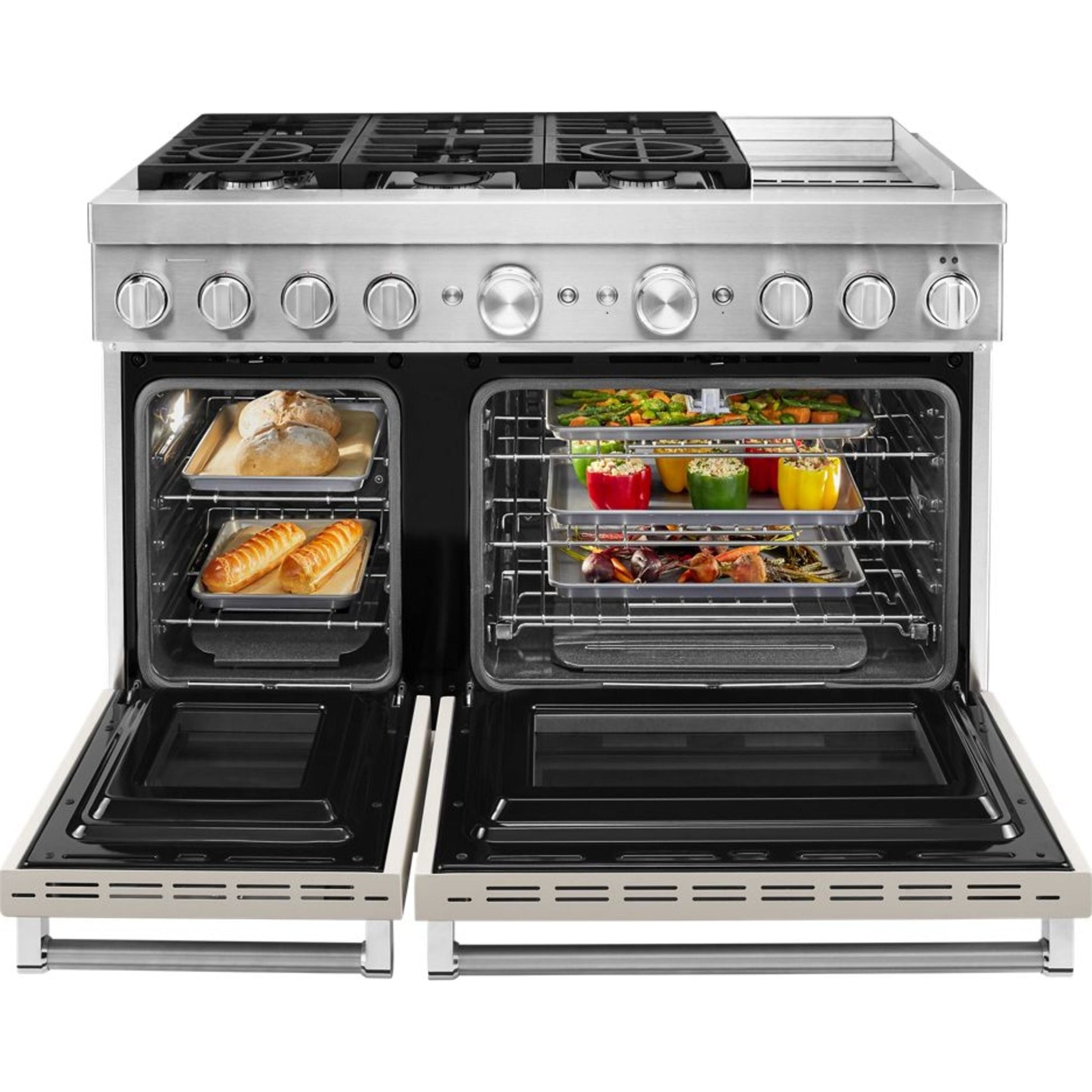 KitchenAid Dual Fuel Range (KFDC558JMH) - Milkshake