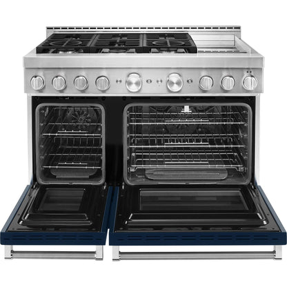 KitchenAid Gas Range (KFGC558JIB) - Ink Blue