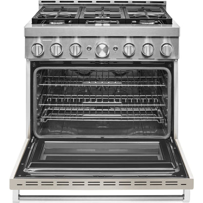 KitchenAid Gas Range (KFGC506JMH) - Milkshake
