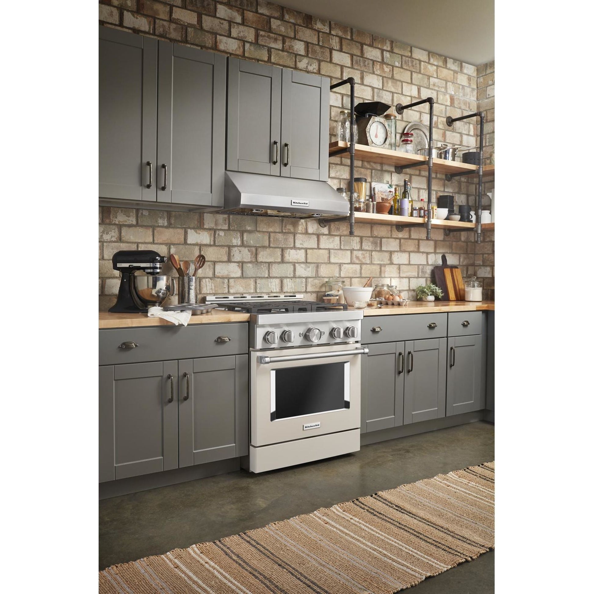 KitchenAid Gas Range (KFGC500JMH) - Milkshake