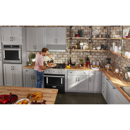 KitchenAid Dual Fuel Range (KFDC500JBK) - Imperial Black