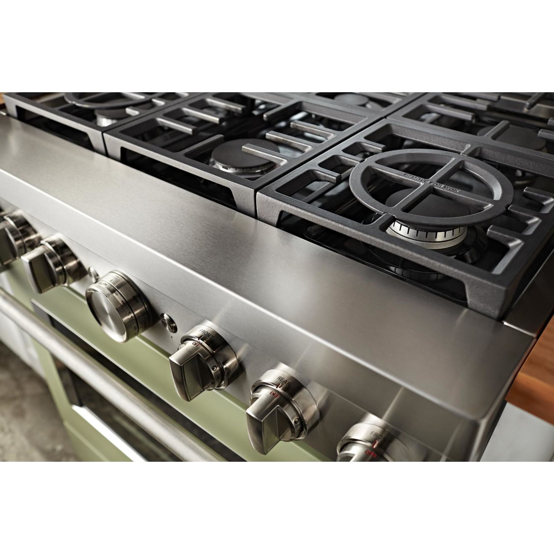 KitchenAid Dual Fuel Range (KFDC506JAV) - Avocado Cream