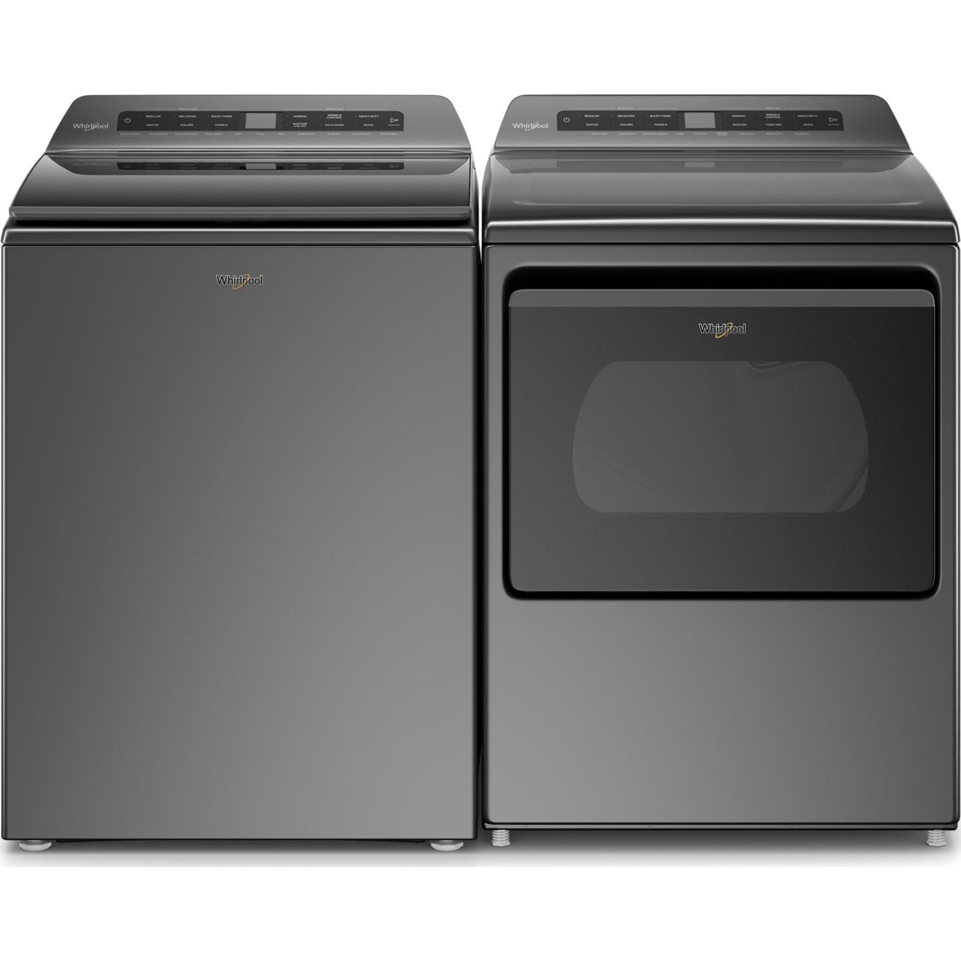 Whirlpool Top Load Washer (WTW5105HC) - Chrome Shadow