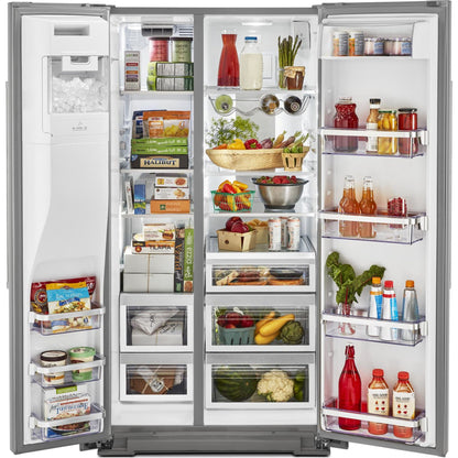 KitchenAid Side x Side Fridge (KRSF705HPS) - Stainless Steel