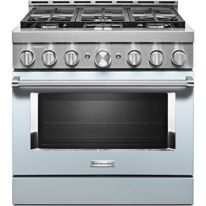 KitchenAid Gas Range (KFGC506JMB) - Misty Blue