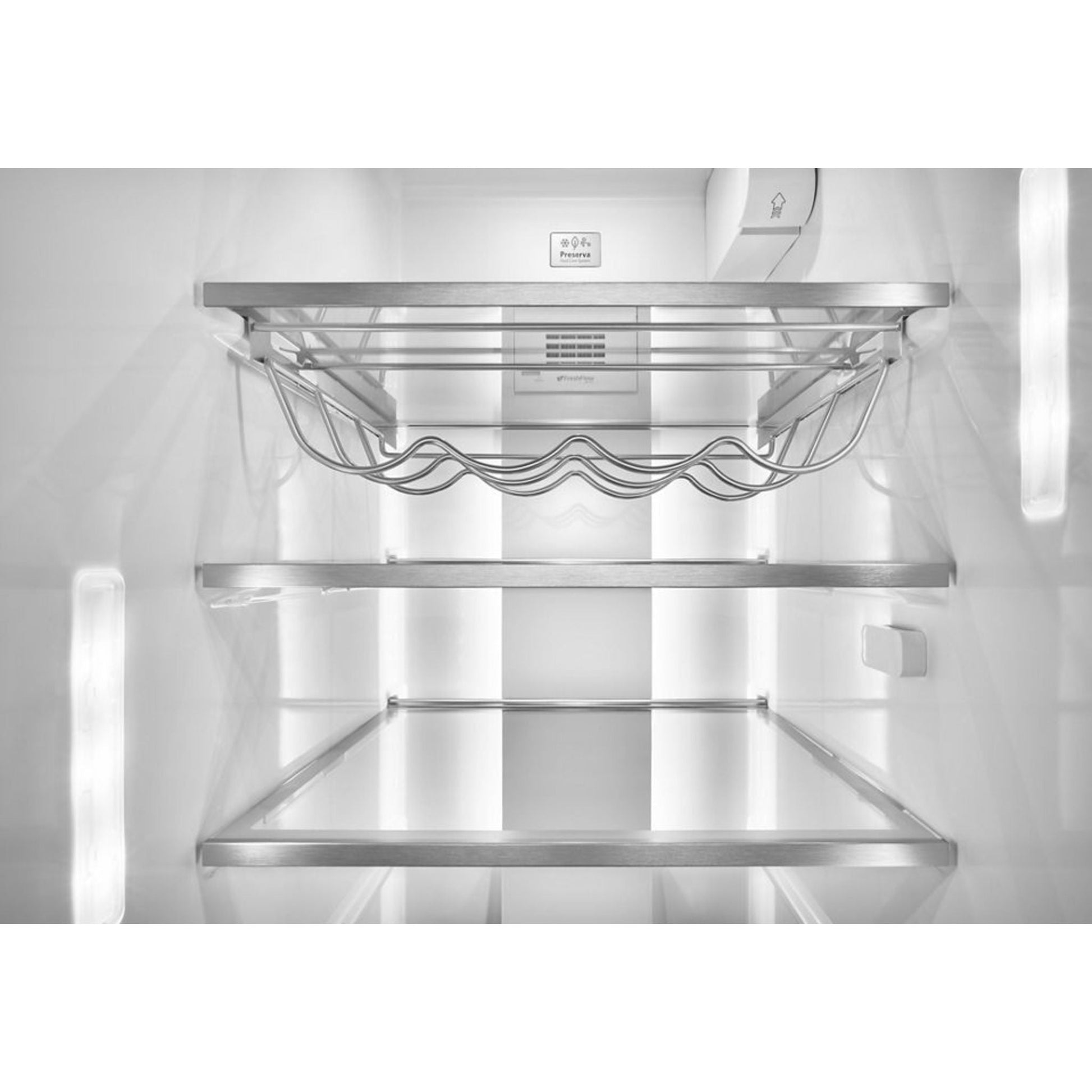 KitchenAid Side x Side Fridge (KRSF705HBS) - Black Stainless