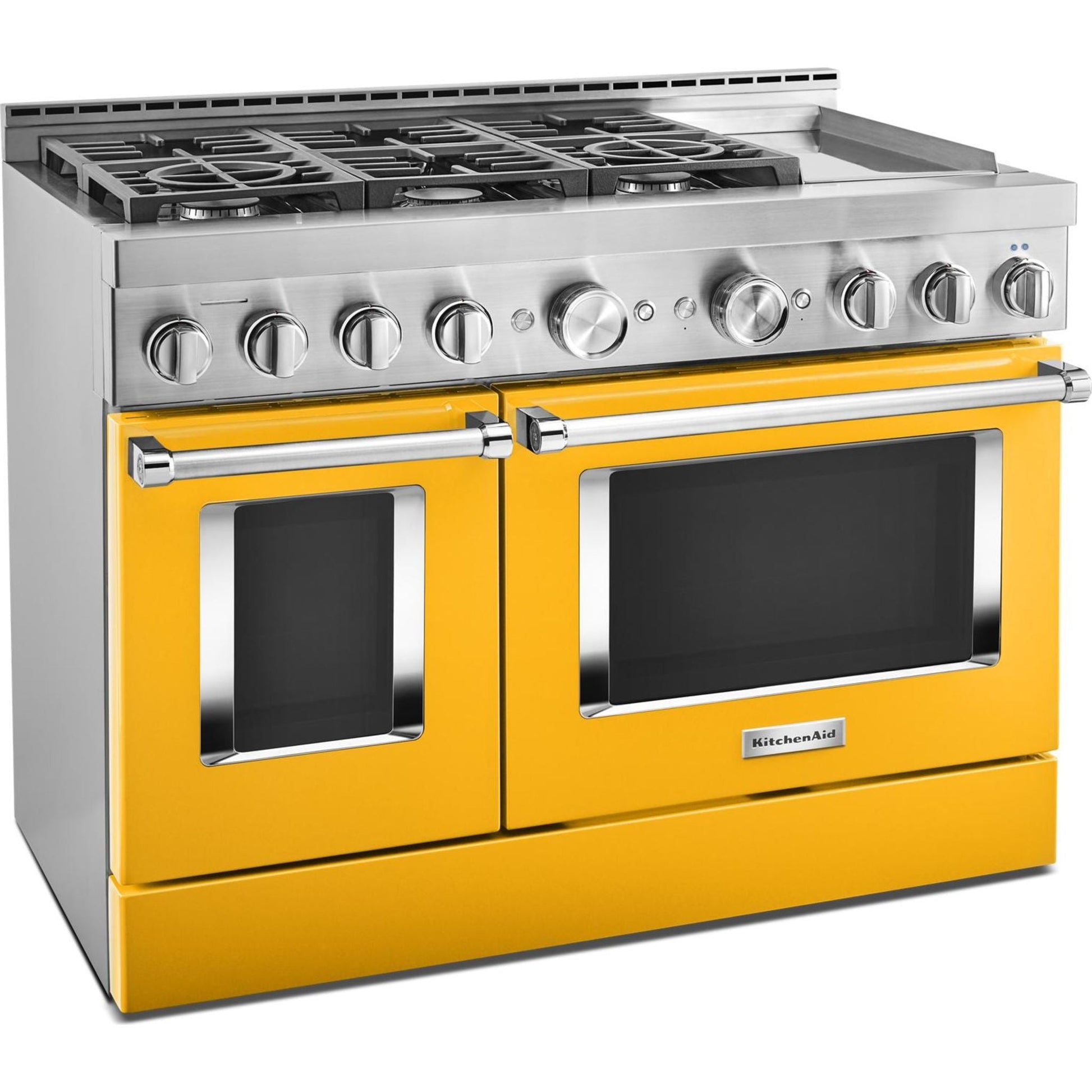 KitchenAid Gas Range (KFGC558JYP) - Yellow Pepper