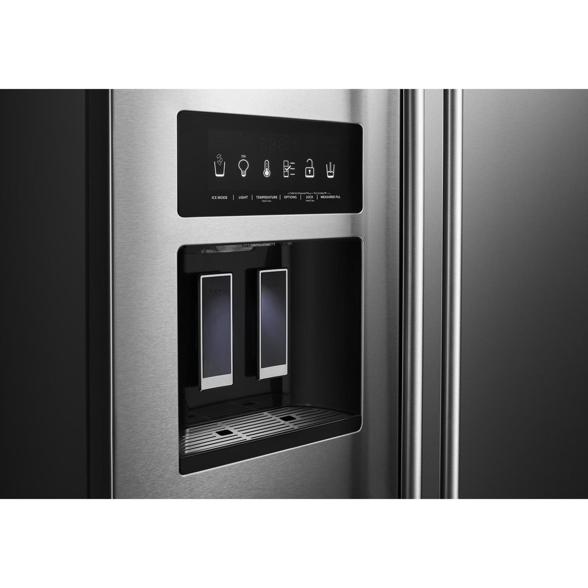 KitchenAid Side x Side Fridge (KRSF705HPS) - Stainless Steel