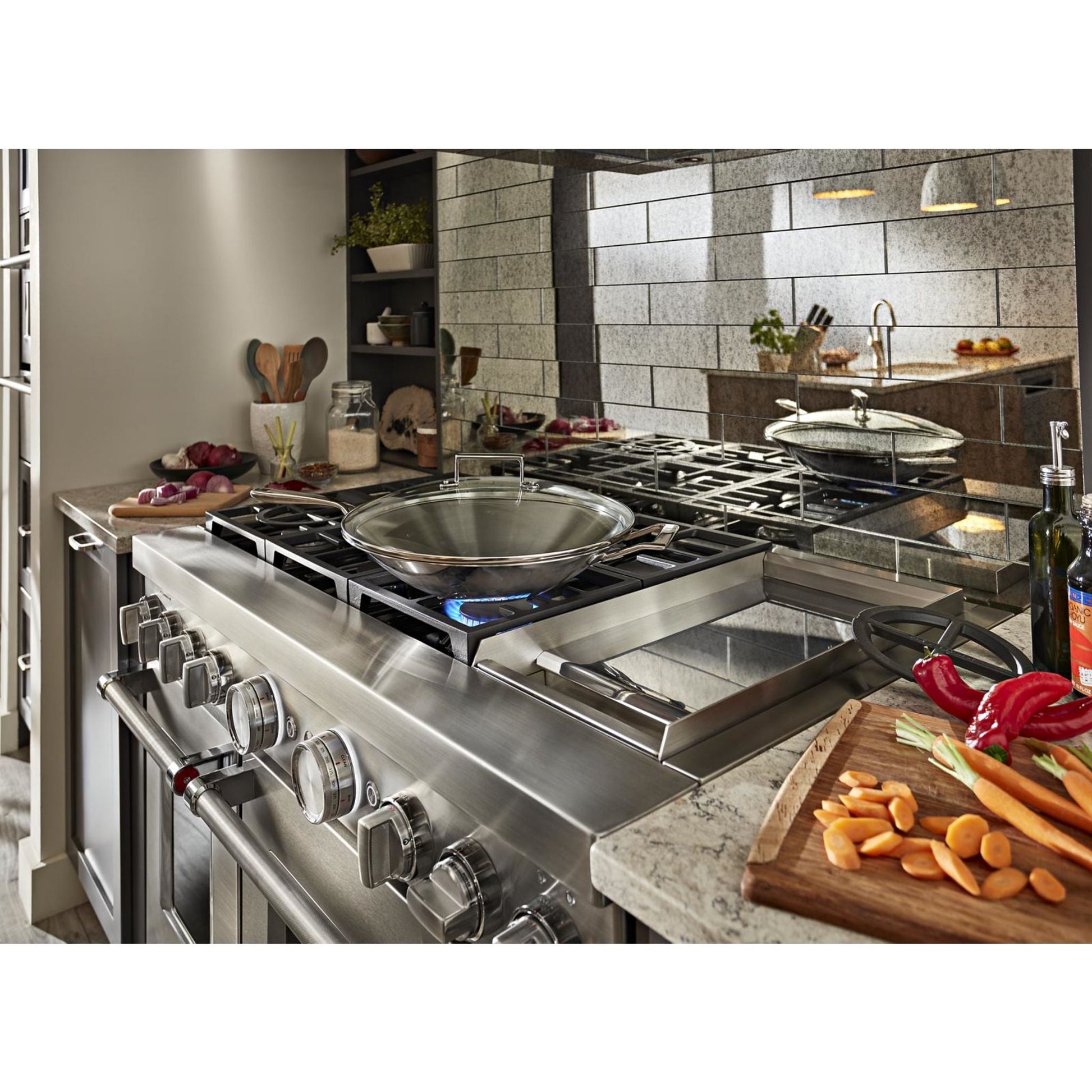 KitchenAid Dual Fuel Range (KFDC558JSS) - Stainless Steel