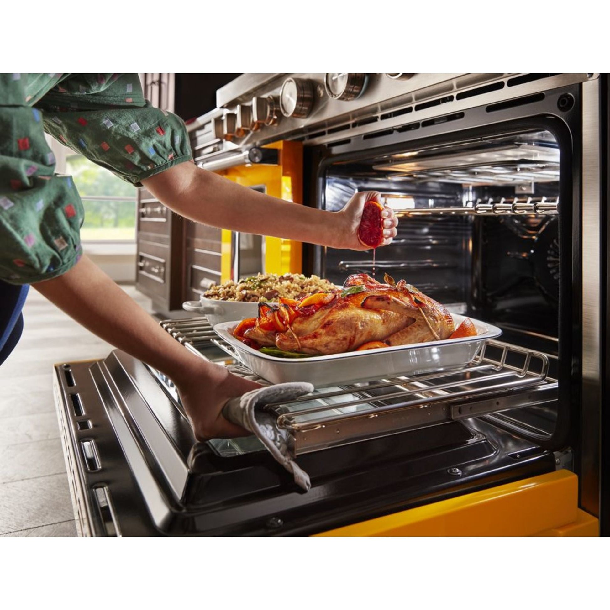 KitchenAid Dual Fuel Range (KFDC558JMB) - Misty Blue