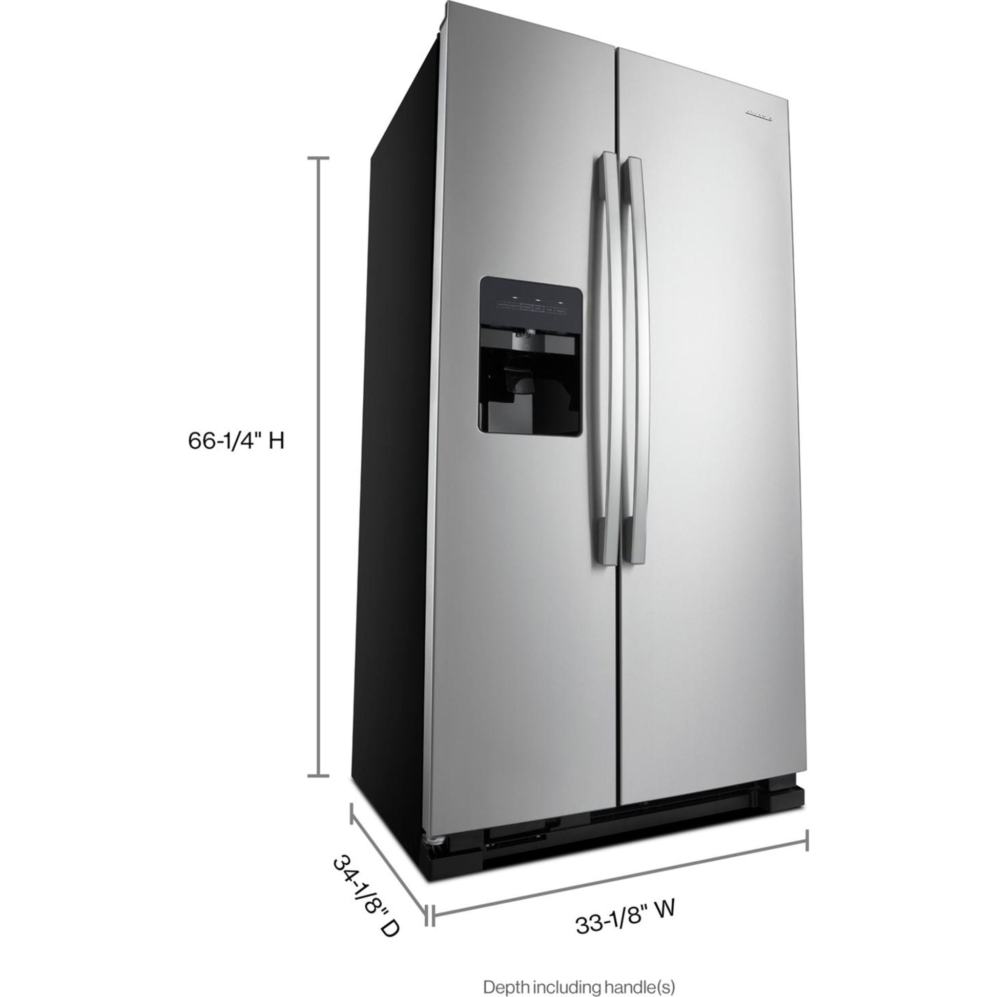 Amana Side x Side Fridge (ASI2175GRS) - Stainless Steel
