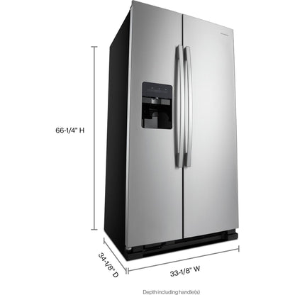 Amana Side x Side Fridge (ASI2175GRS) - Stainless Steel