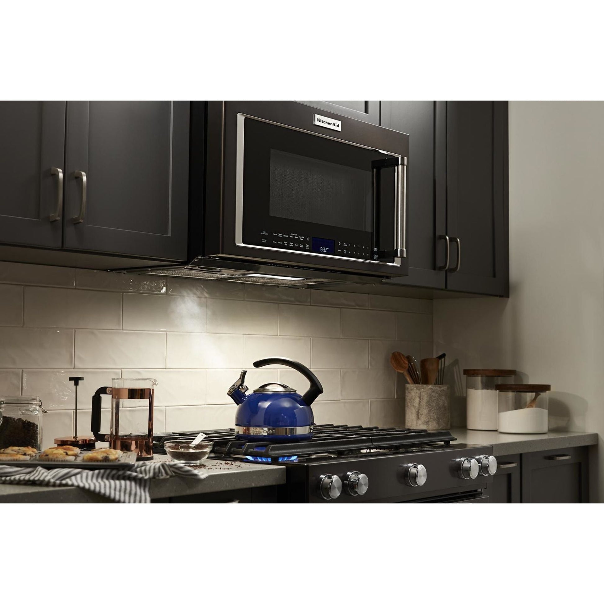 KitchenAid Gas Range (KSGG700EBS) - Black Stainless Steel