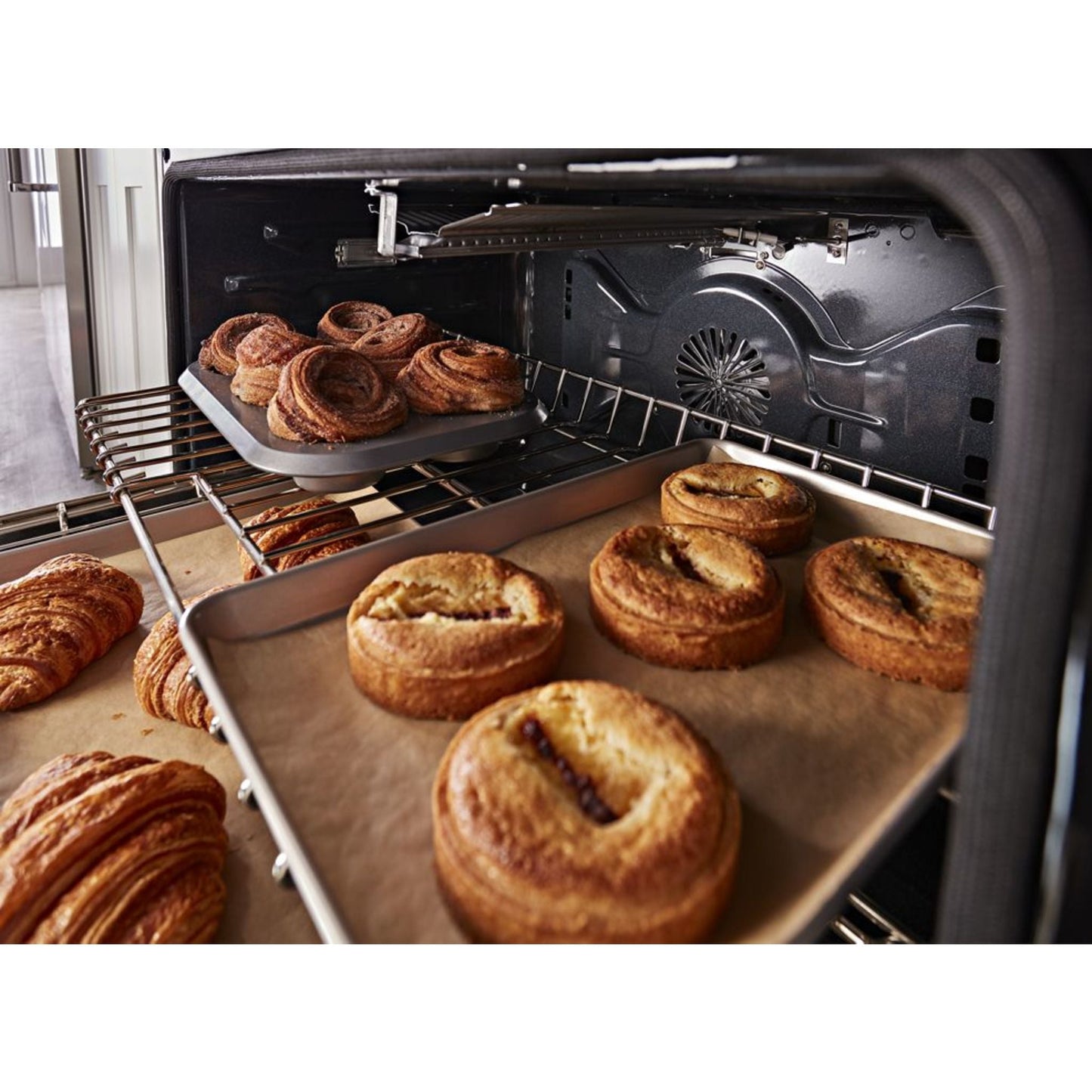 KitchenAid Gas Range (KFGC506JPA) - Passion Red