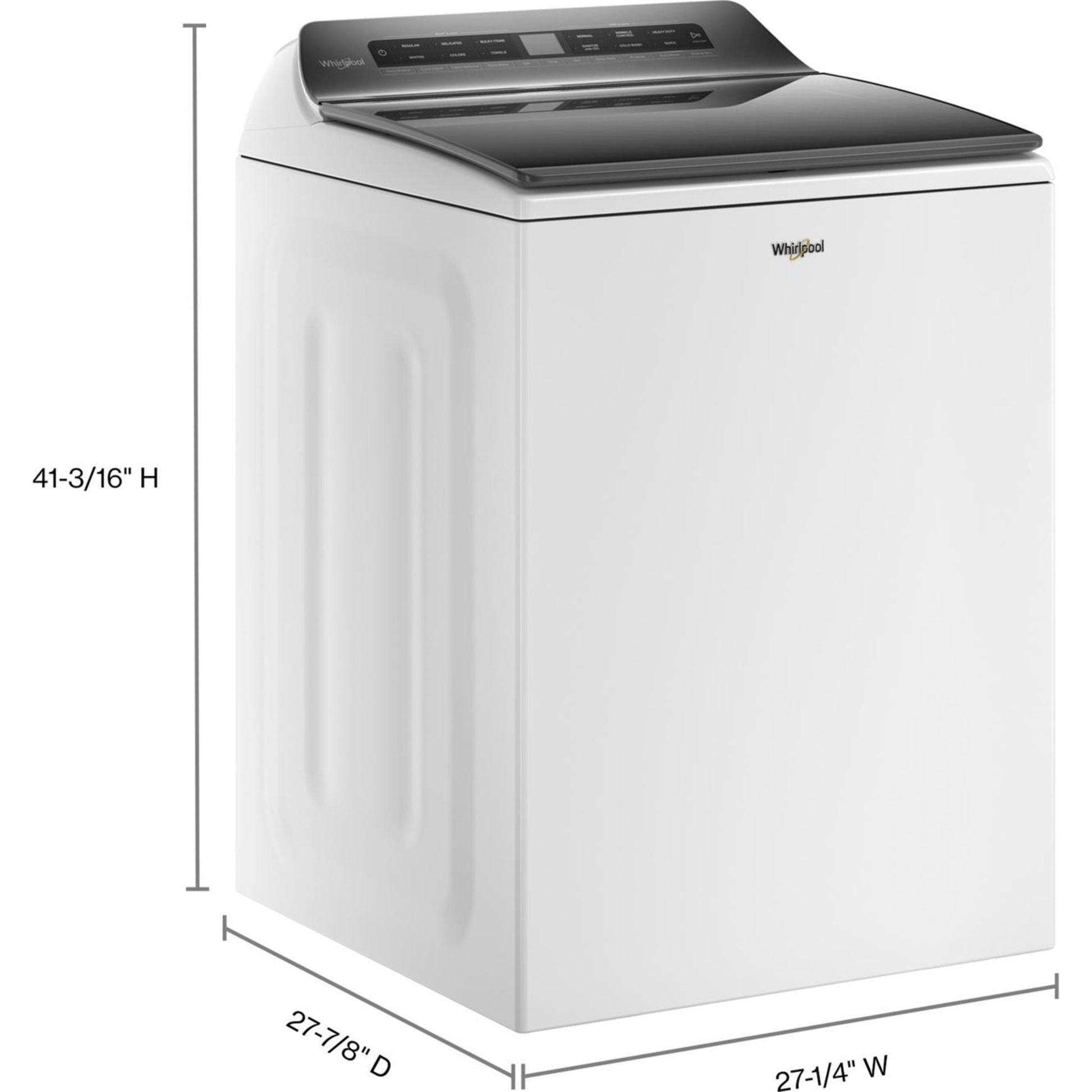 Whirlpool Top Load Washer (WTW5105HW) - White