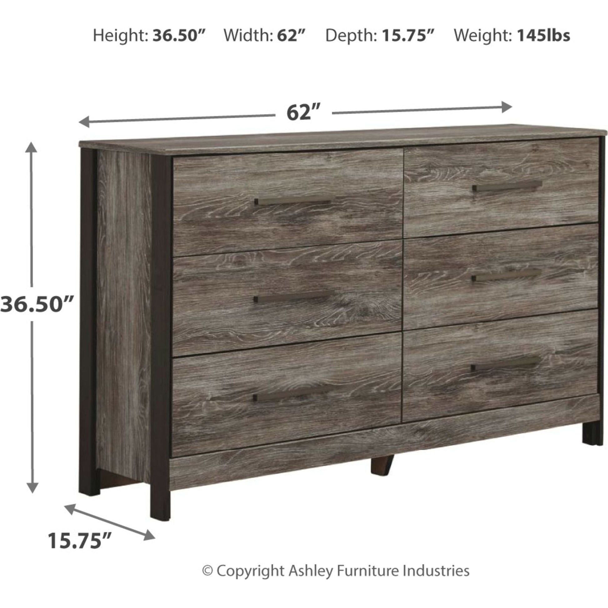 Cazenfeld Dresser - Grey