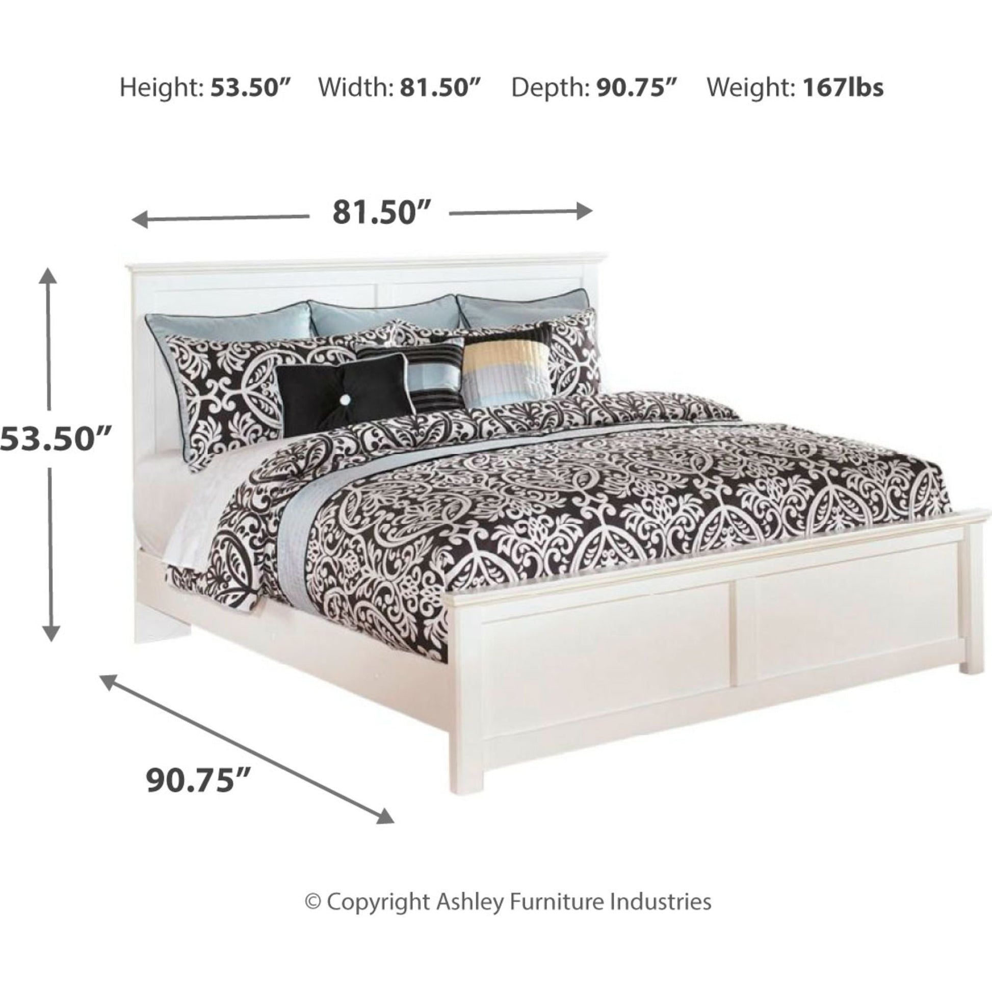Ashley Bostwick 3 Piece Bed