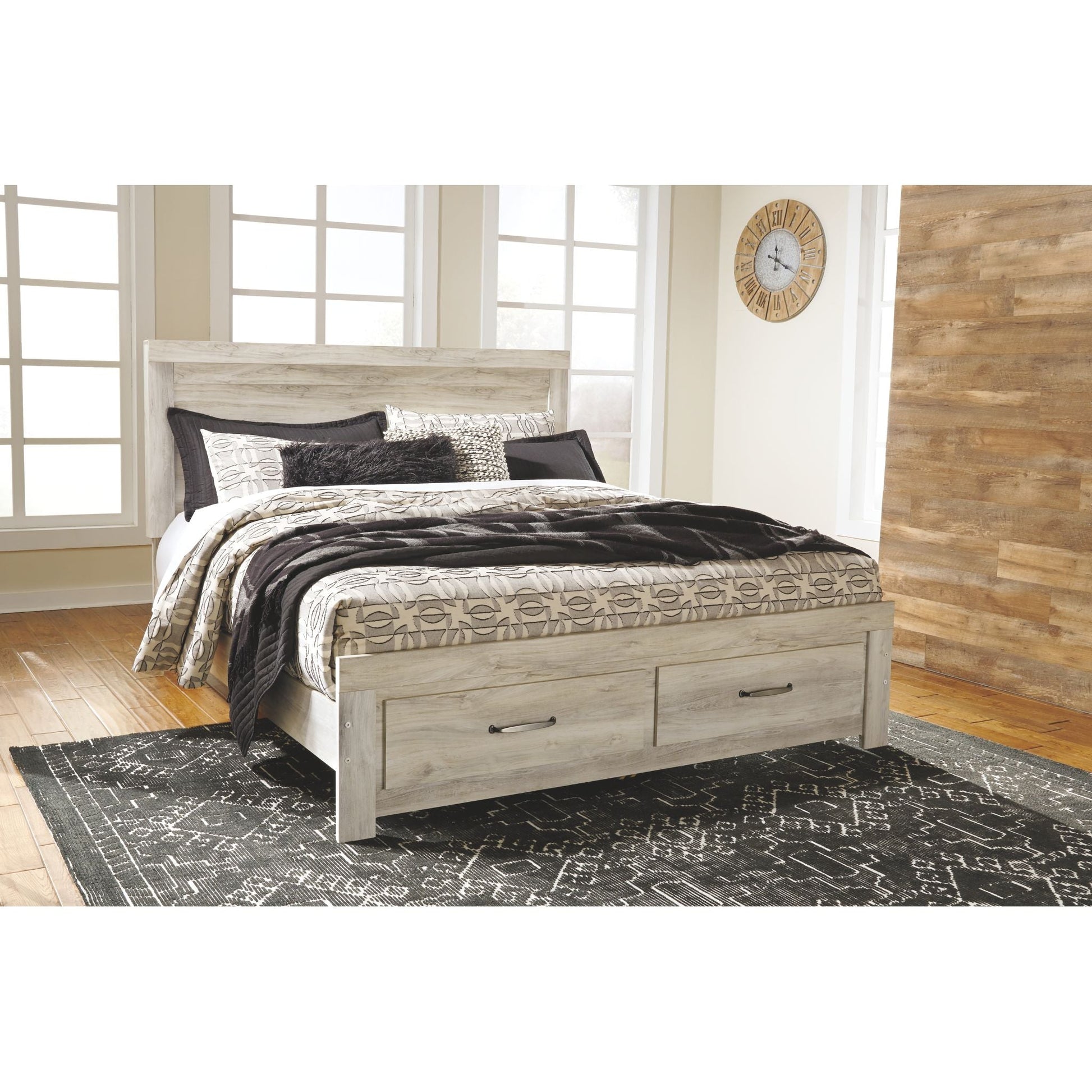 Bellaby 5 Piece Bedroom Package - Whitewash