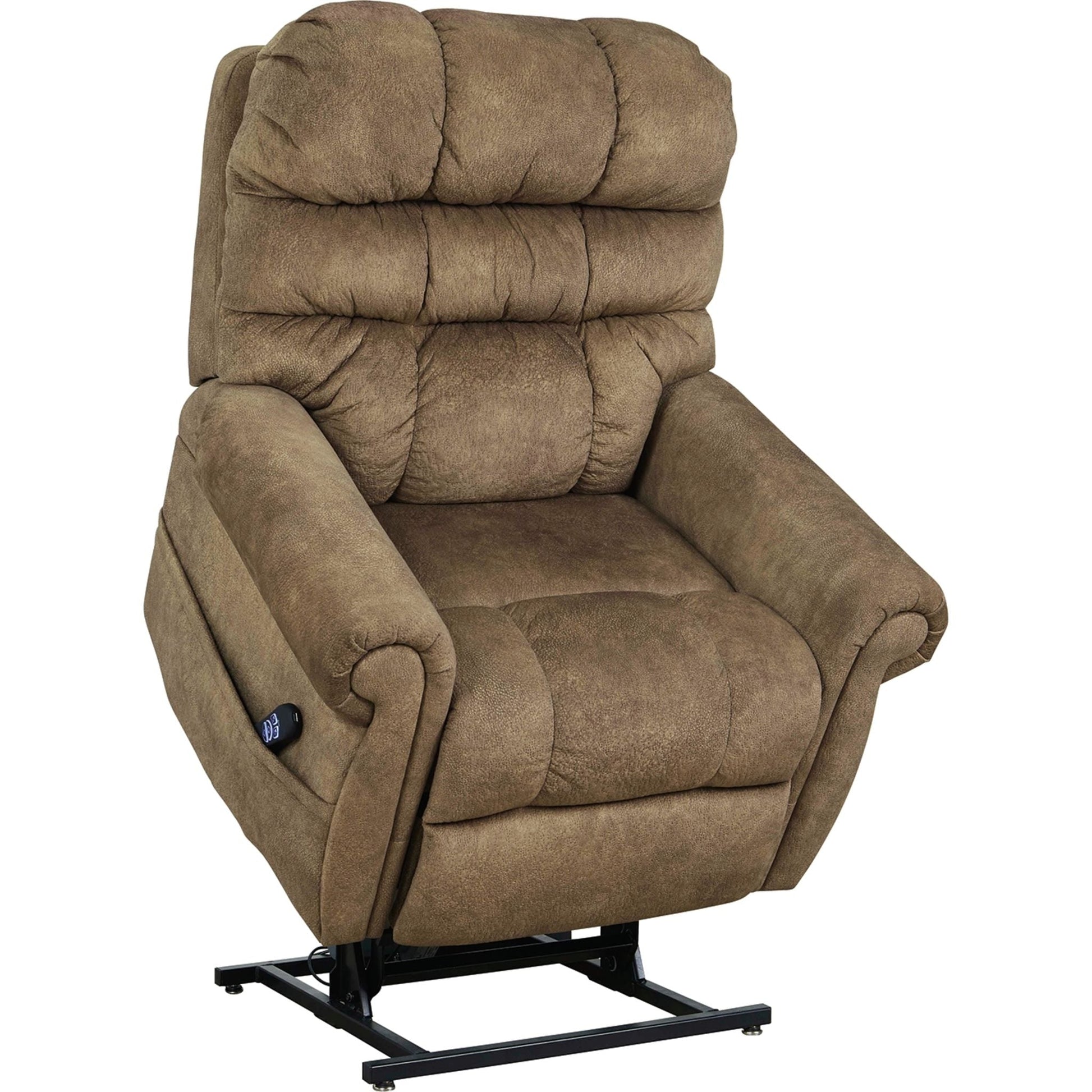 Mopton Power Lift Recliner - Saddle