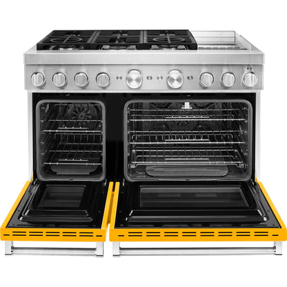 KitchenAid Dual Fuel Range (KFDC558JYP) - Yellow Pepper