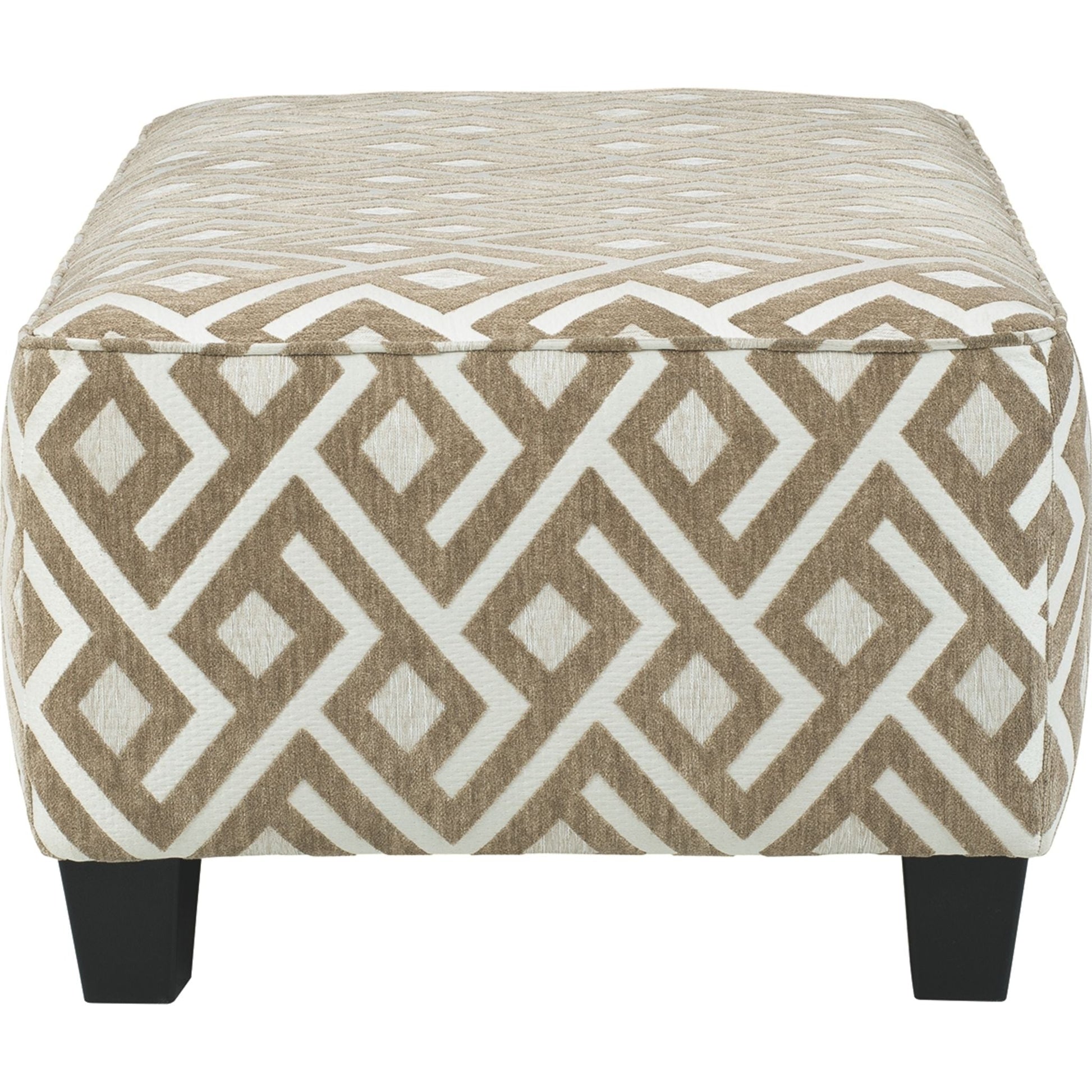 Dovemont Oversized Accent Ottoman - Putty