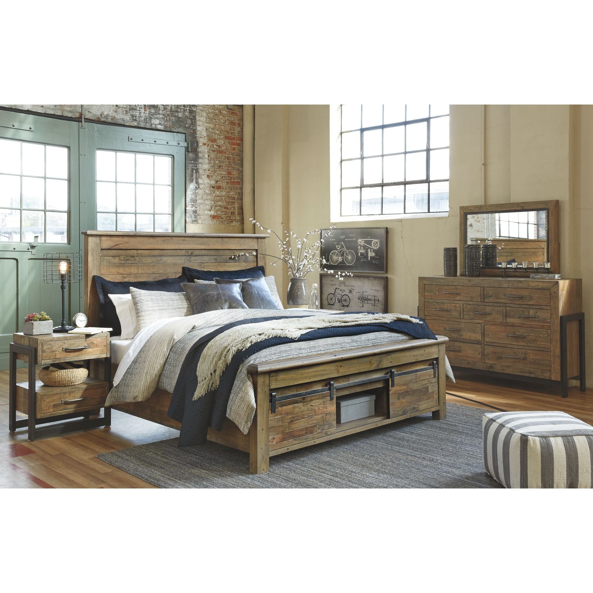 Sommerford 5 Piece Bedroom Package - Brown