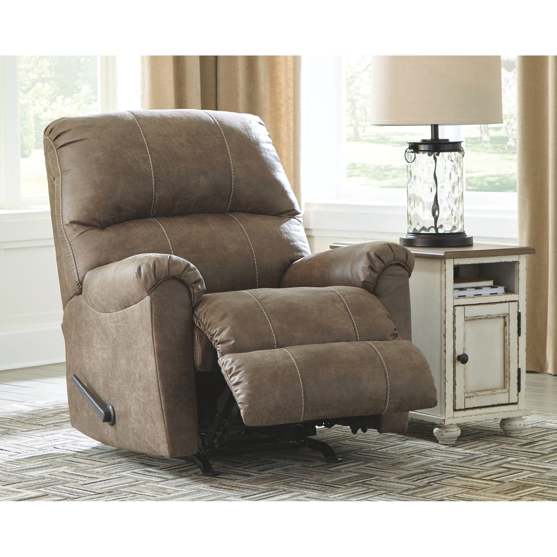 Segburg Rocker Recliner - Driftwood