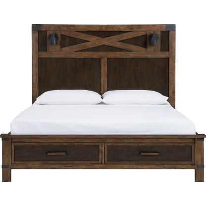 Wyattfield 3 Piece Queen Bed - Two-tone