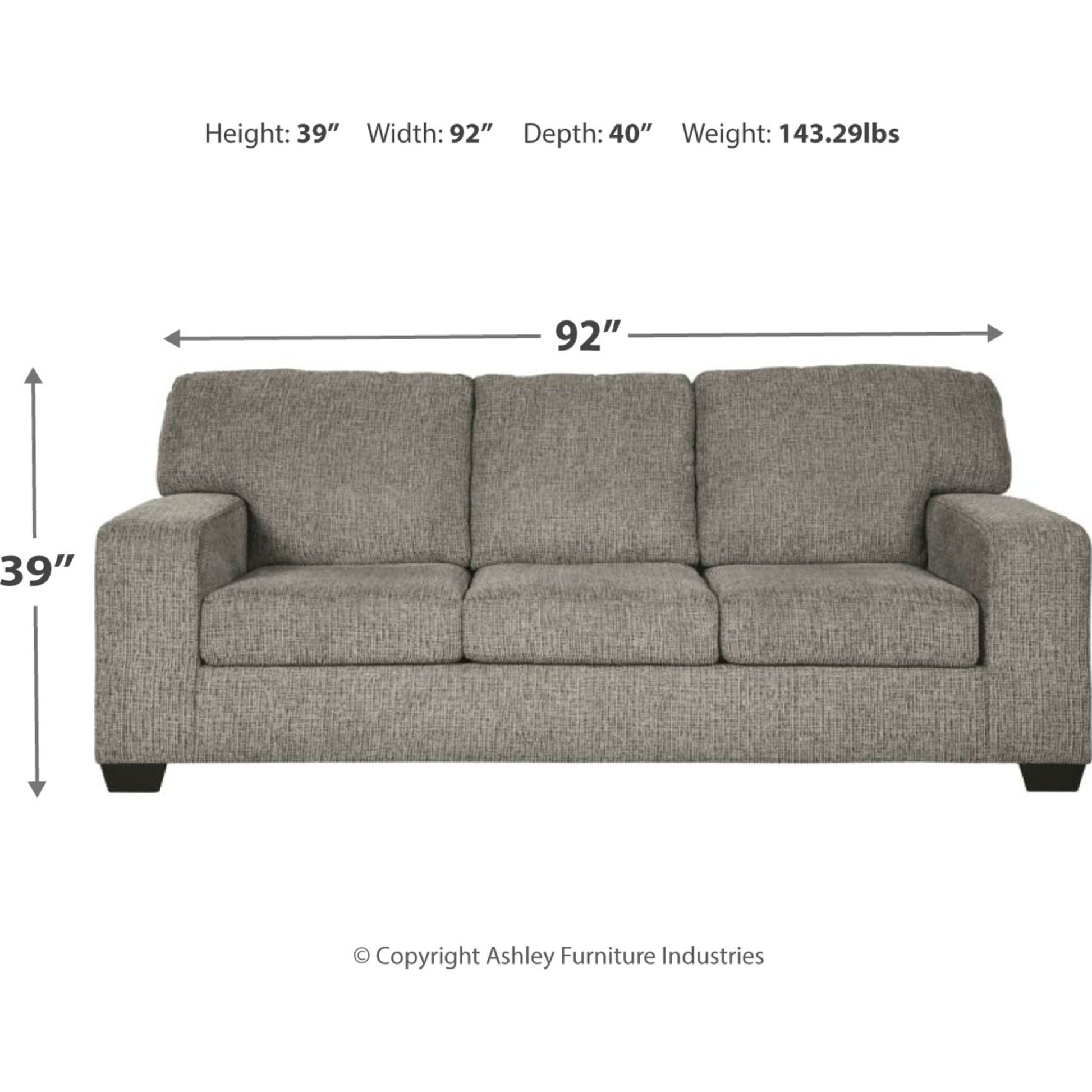 Trivia Sofa - Granite