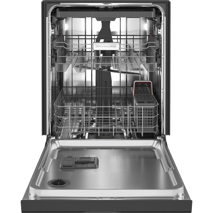 KitchenAid Dishwasher Stainless Steel Tub (KDFE204KBL) - Black