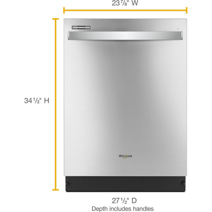 Whirlpool Dishwasher Plastic Tub (WDT710PAHZ) - Stainless Steel