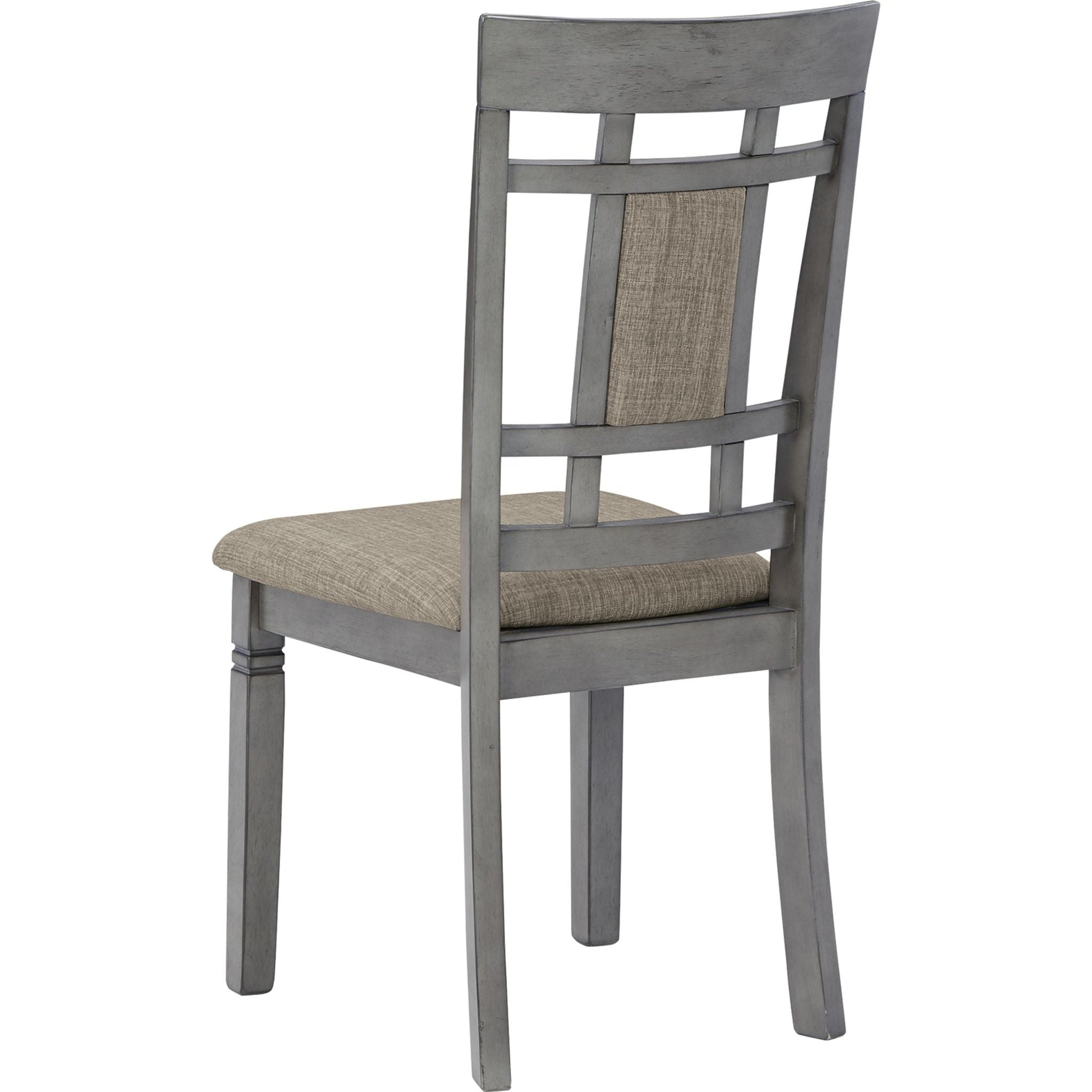Jayemyer 7 Piece Casual Dining - Charcoal Gray - (D368-425)