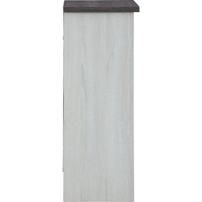 Turnley Wine Cabinet - Antique White