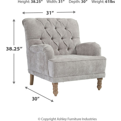Dinara Accent Chair - Grey