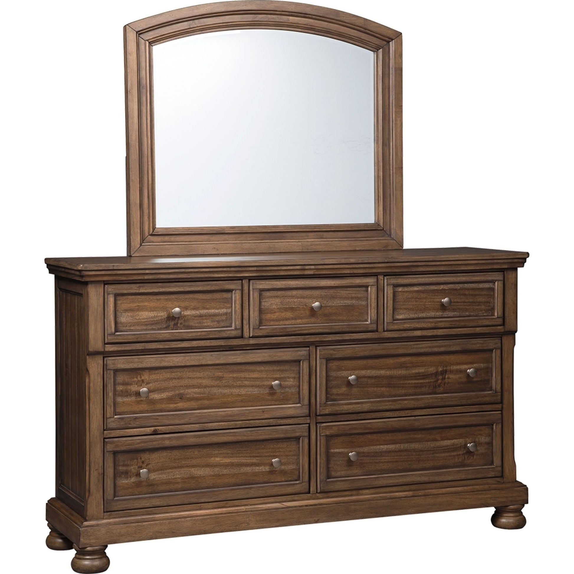 Baymore 5 Piece Bedroom Package - Medium Brown