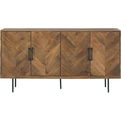 Prattville Accent Cabinet - Brown