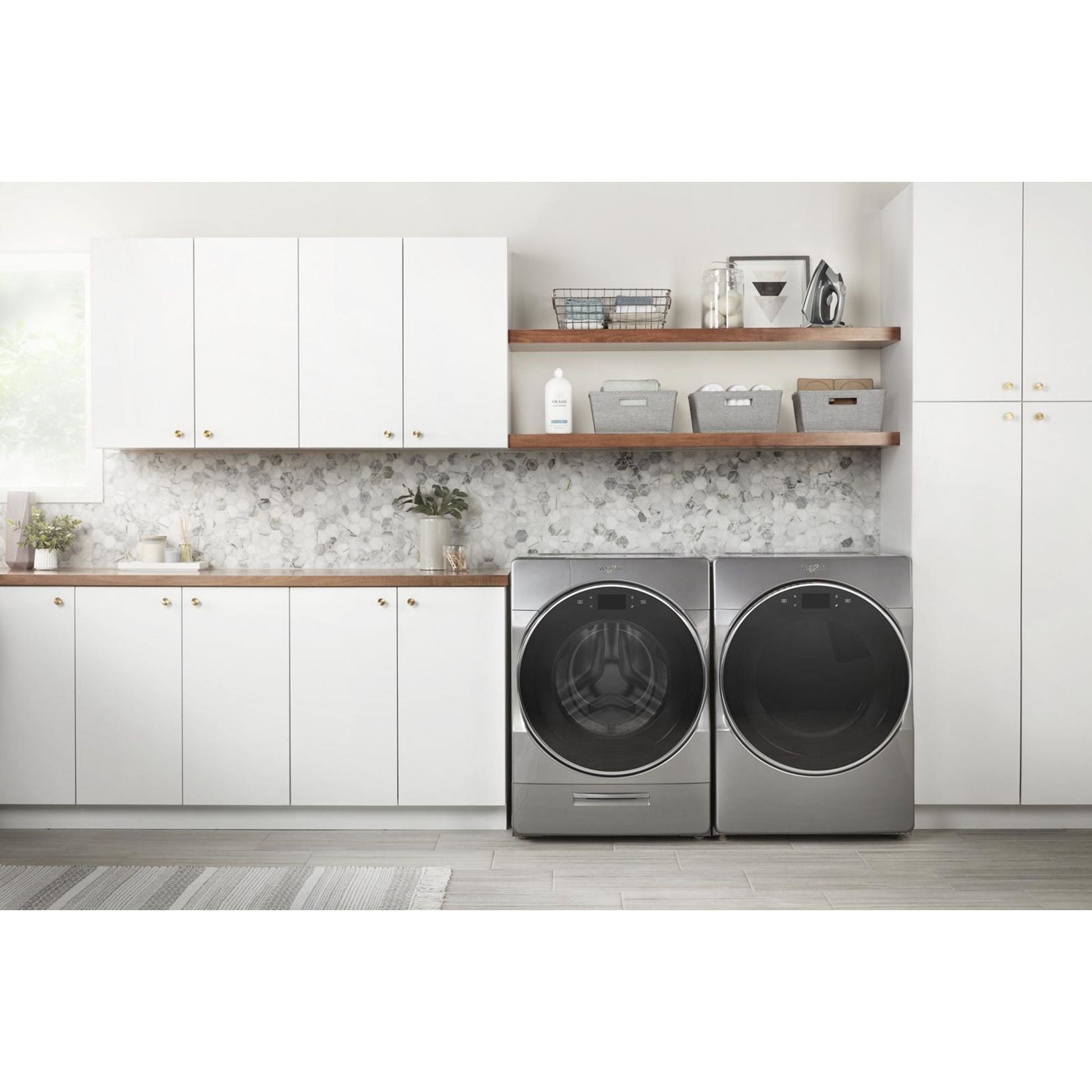 Whirlpool Front Load Washer (WFW9620HC) - Chrome Shadow