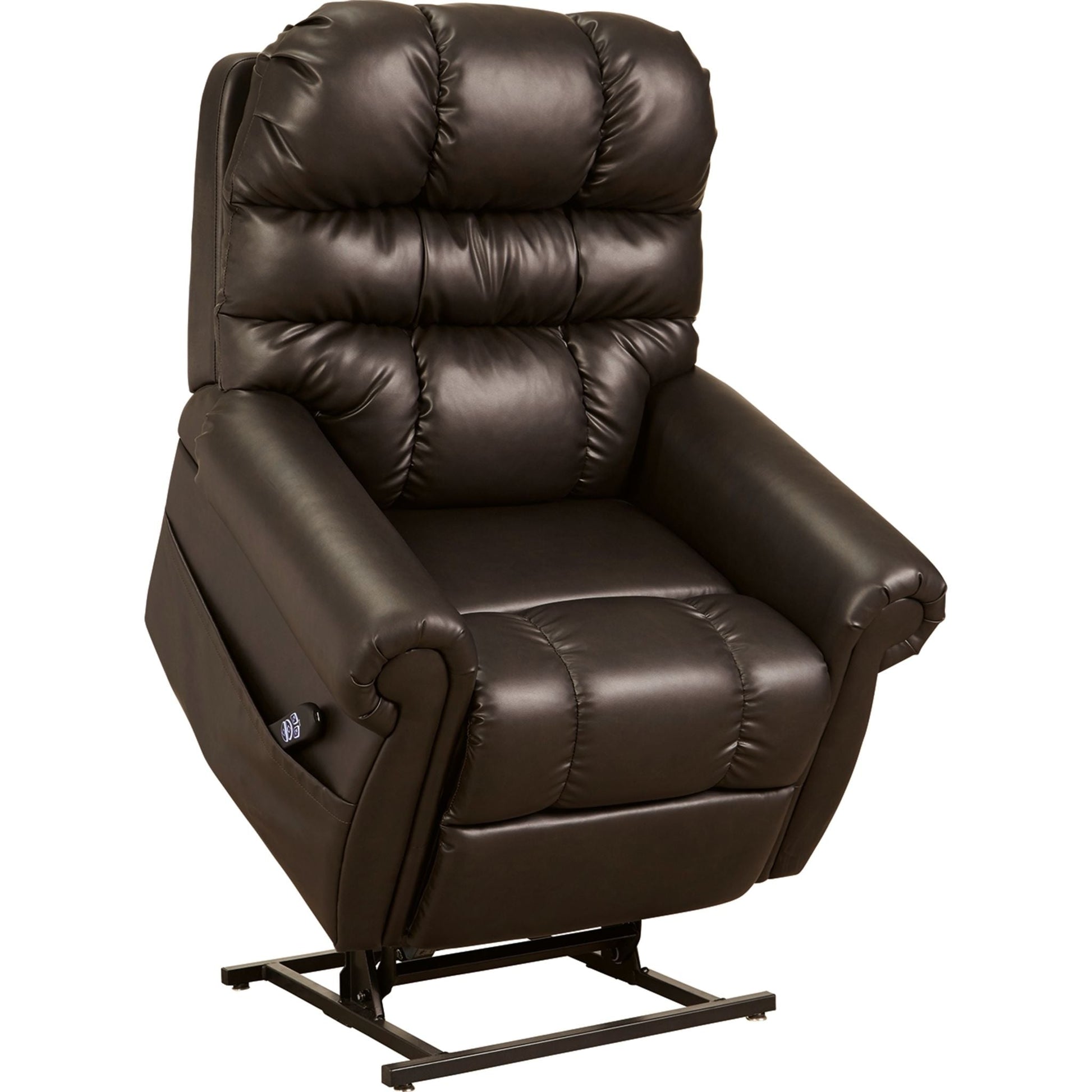 Mopton Power Lift Recliner - Chocolate