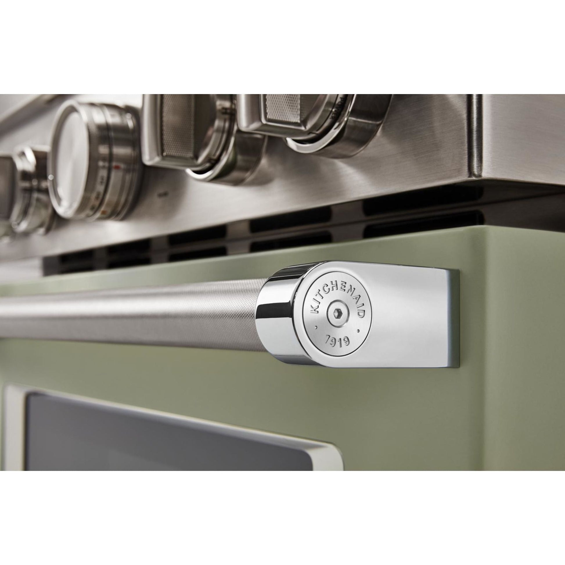 KitchenAid Dual Fuel Range (KFDC506JAV) - Avocado Cream