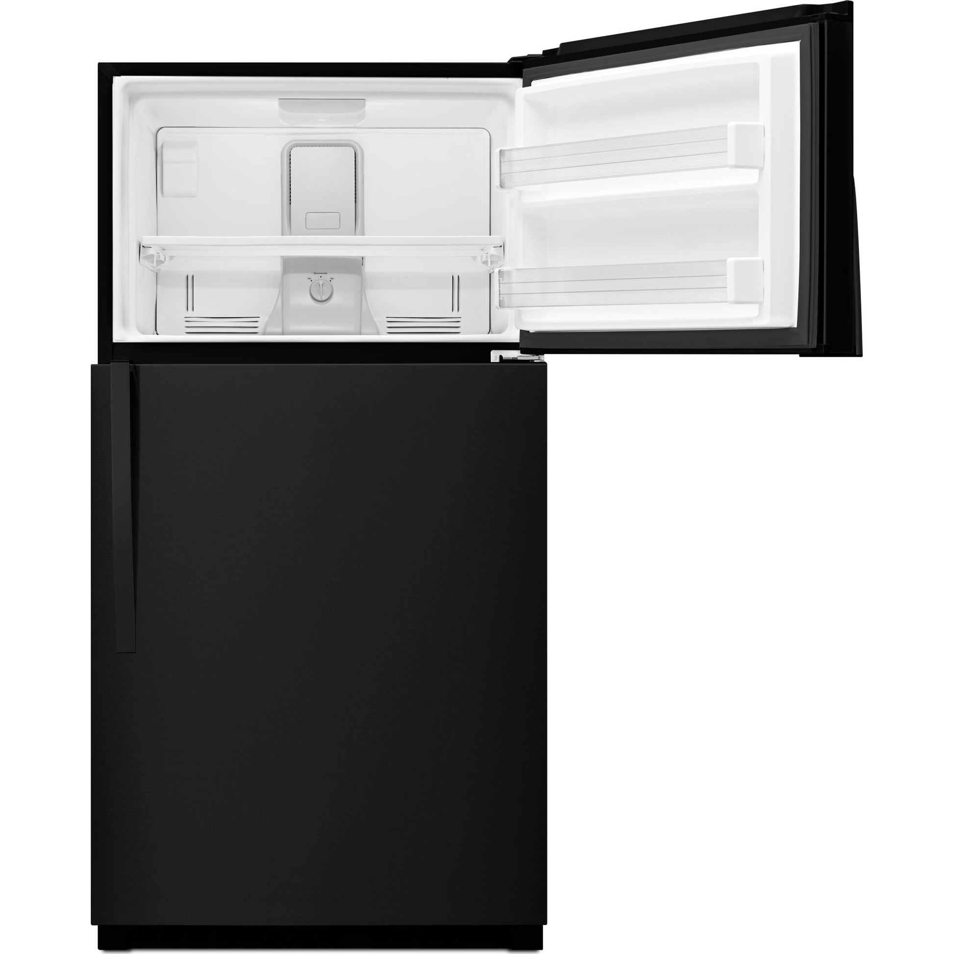 Whirlpool Top Mount Fridge (WRT541SZDB) - Black
