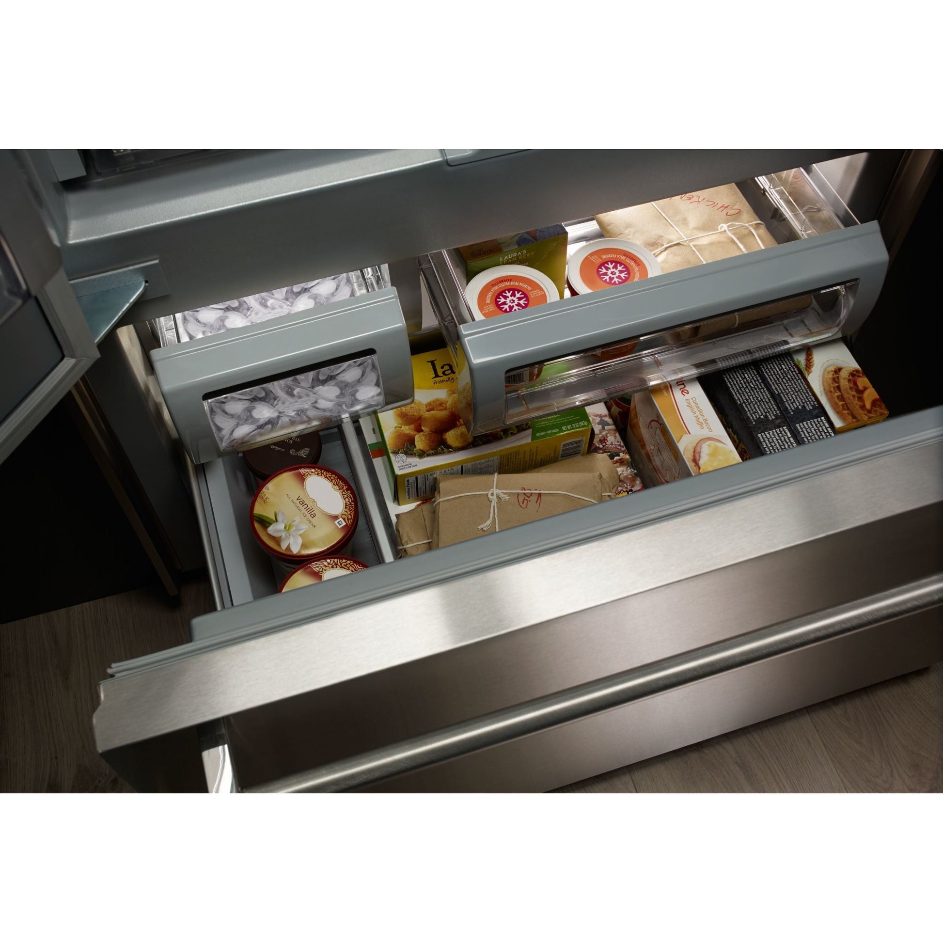 KitchenAid French Door Fridge (KBFN502ESS) - Stainless Steel