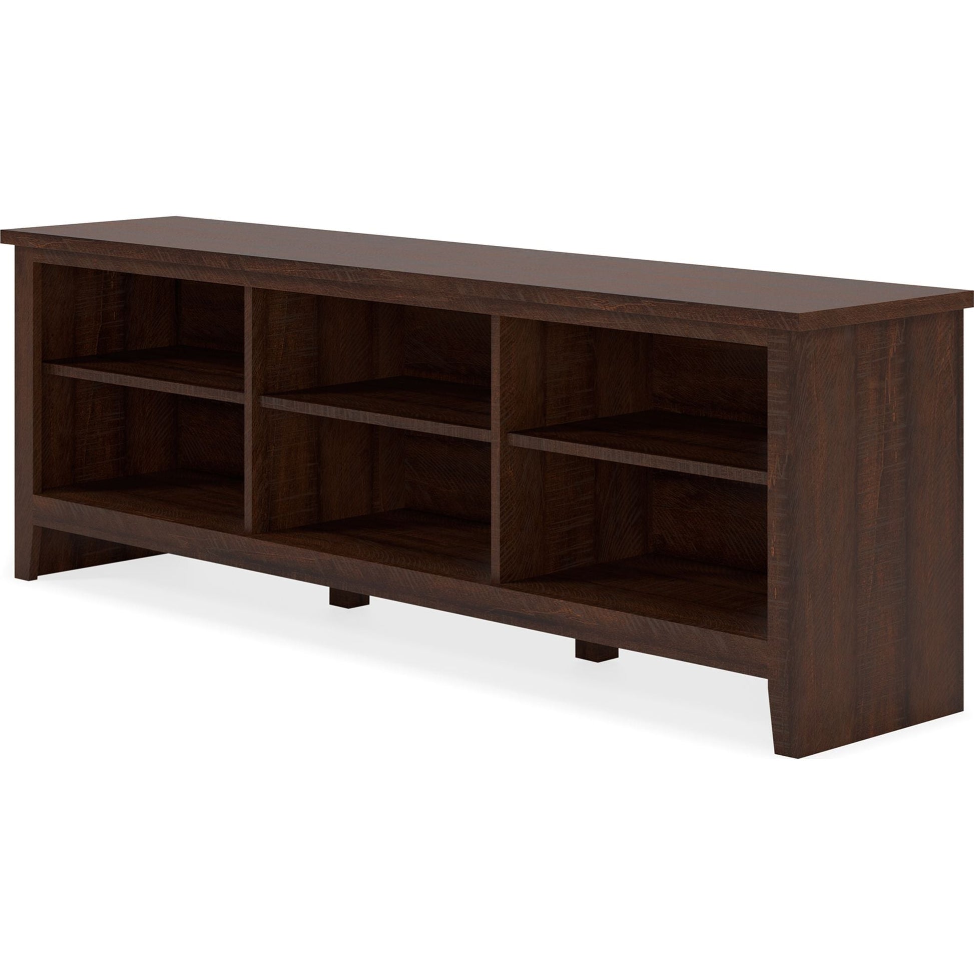 Camiburg Extra Large TV Stand - Warm Brown