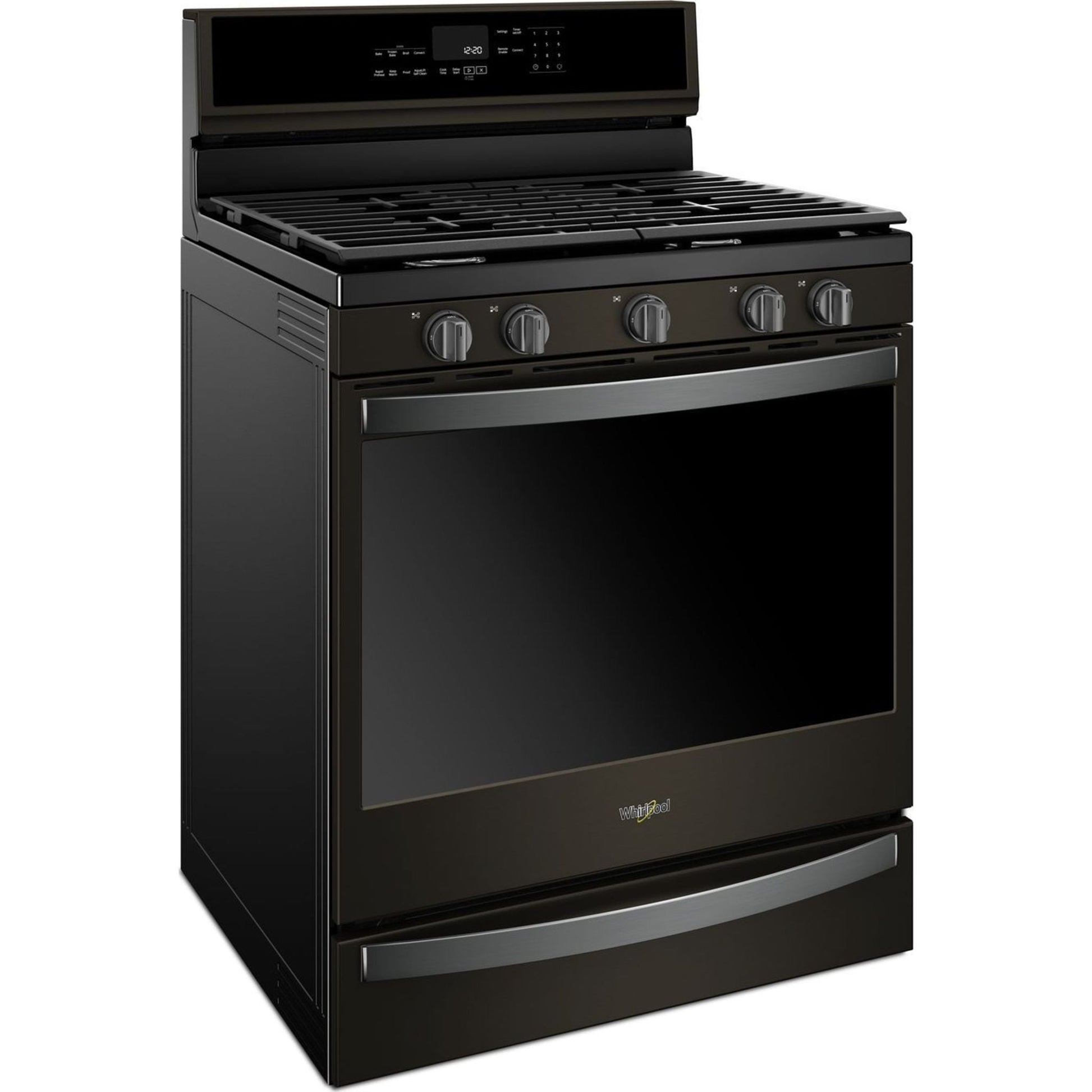 Whirlpool Gas Range (WFG975H0HV) - Black Stainless