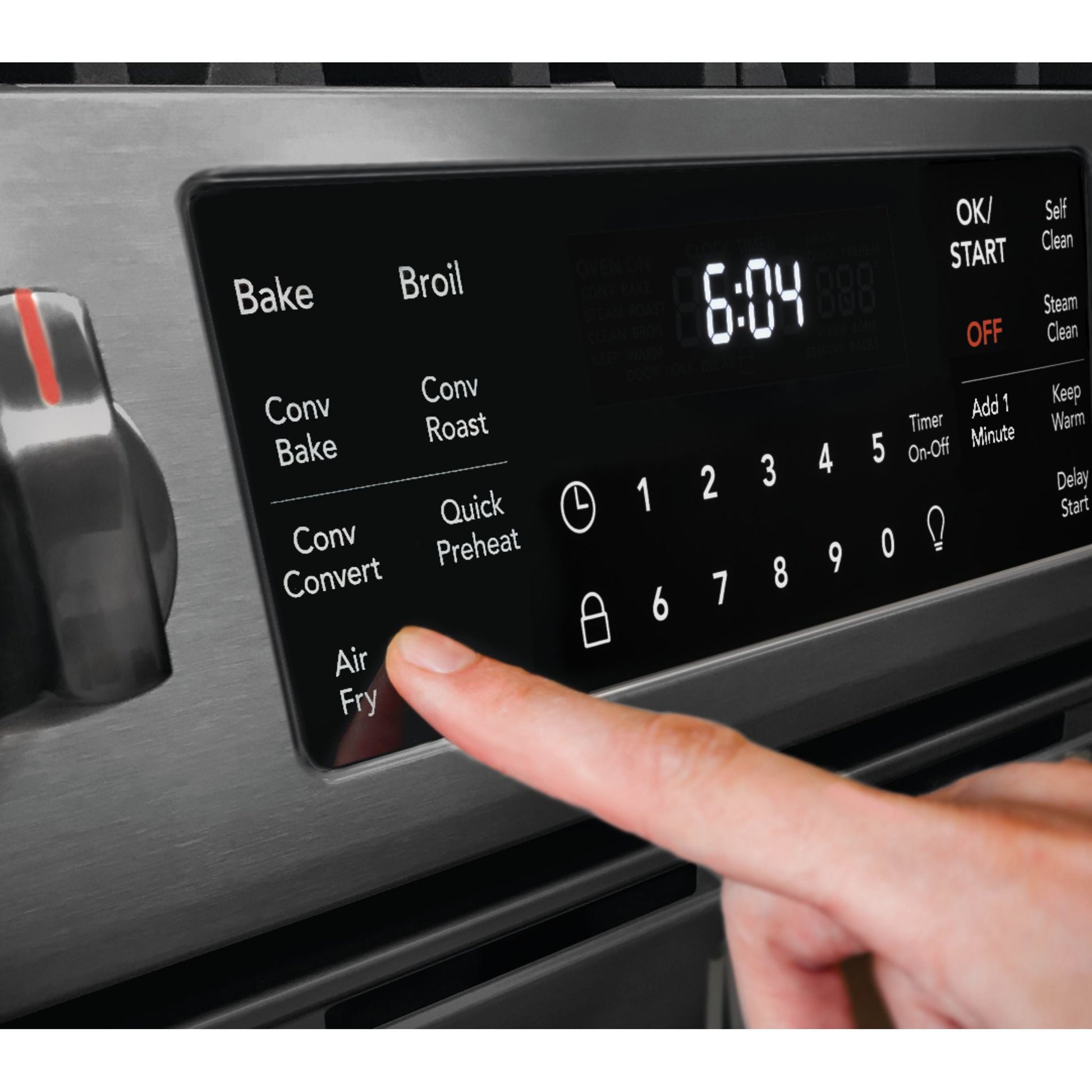 Frigidaire Gallery Gas Range (FGGH3047VD) - Black Stainless