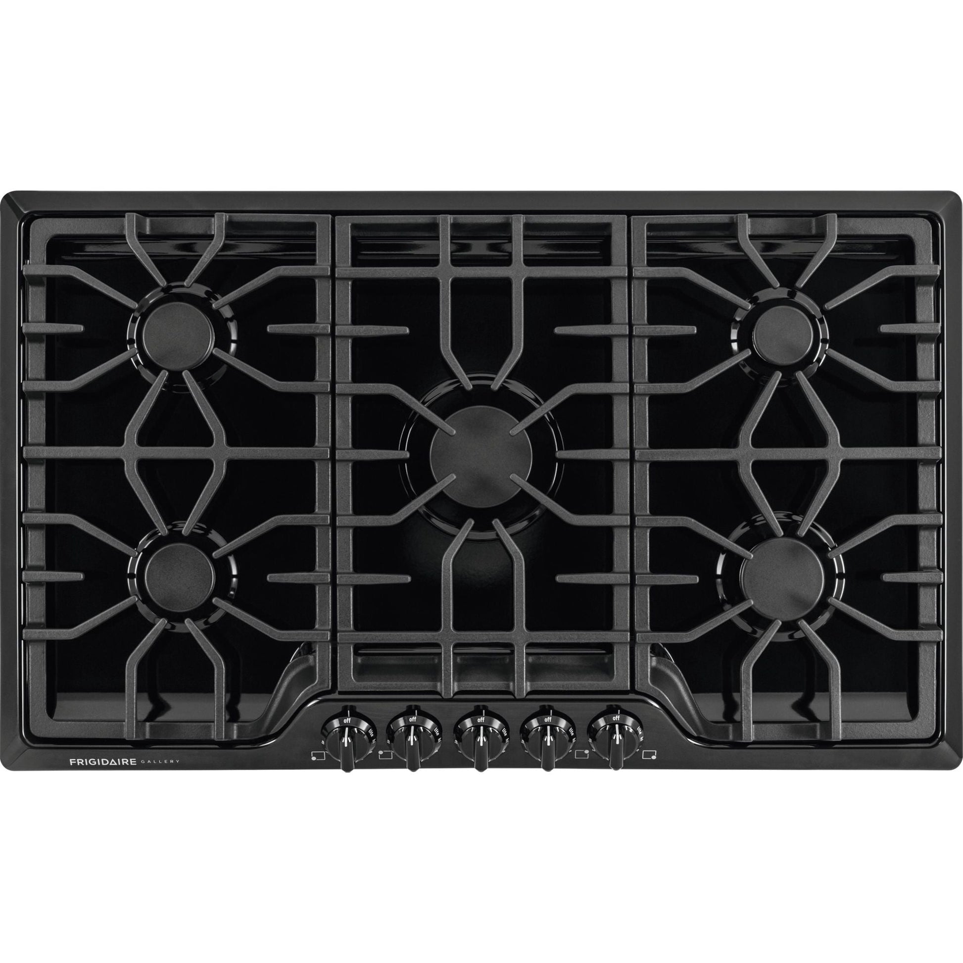 Frigidaire Gallery 36" Gas Cooktop (FGGC3645QB) - Black